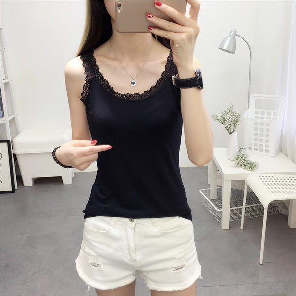 Peenikeste rihmade ja pitsiga naiste topp mitu mudelit