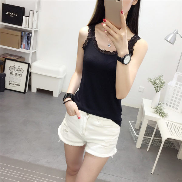 Peenikeste rihmade ja pitsiga naiste topp mitu mudelit