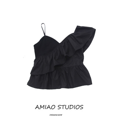 Naiste V-kaelusega ja lokkidega rinnakas