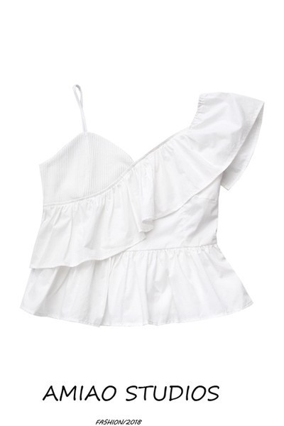 Naiste V-kaelusega ja lokkidega rinnakas