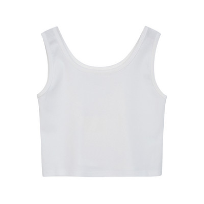 Laiade rihmadega igapäevane naiste lühike topp