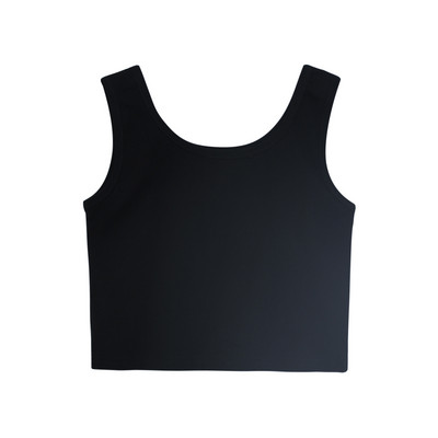 Laiade rihmadega igapäevane naiste lühike topp