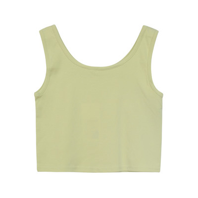 Laiade rihmadega igapäevane naiste lühike topp