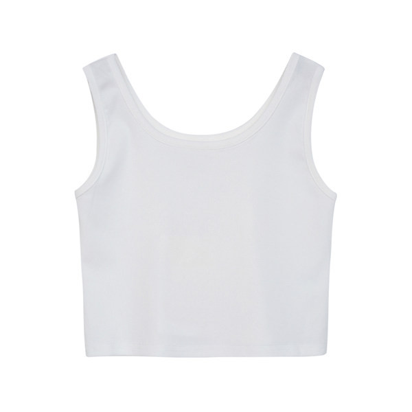 Laiade rihmadega igapäevane naiste lühike topp