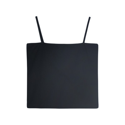 Γυναικεία μπλούζα casual με λεπτά τιραντάκια - τετράγωνο ντεκολτέ