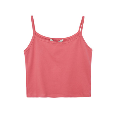 Naiste vabaaja õhukeste rihmadega crop top