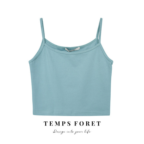 Γυναικεία αμάνικη μπλούζα με λεπτές τιράντες