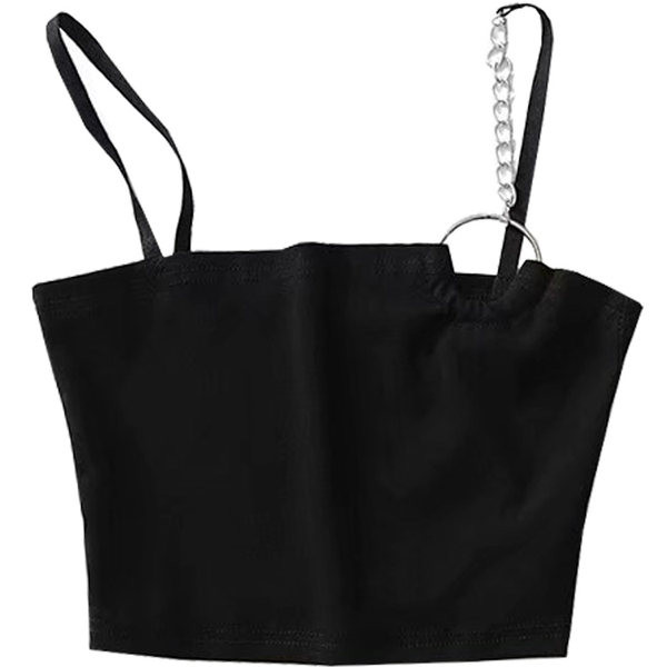 Peenikeste rihmade ja metallelemendiga naiste rinnakorv