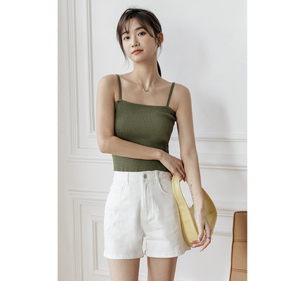 Naiste velvetist topp ja mitmes värvitoonis õhukesed rihmad