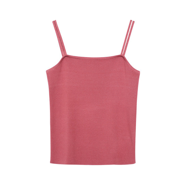 Καθημερινή γυναικεία αμάνικι μπλούζα με λεπτά τιραντάκια