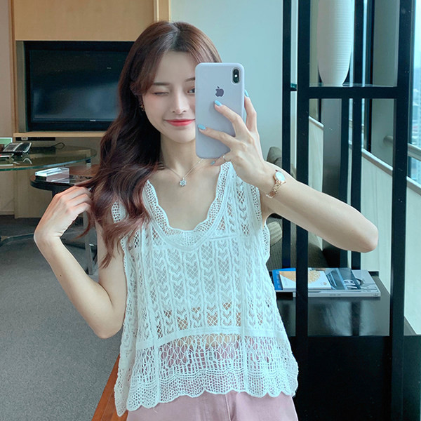 Valge ja beeži värvi naiste topp