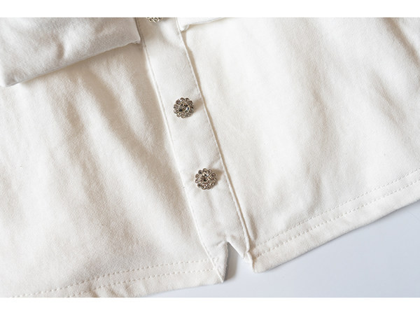 Γυναικείο κοντό μπουστάκι με κουμπιά και λεπτές τιράντες