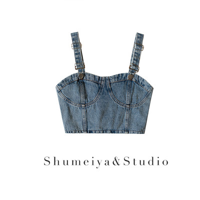 Γυναικείο καθημερινό μπουστάκι με λεπτούς ιμάντες σε διάφορα χρώματα