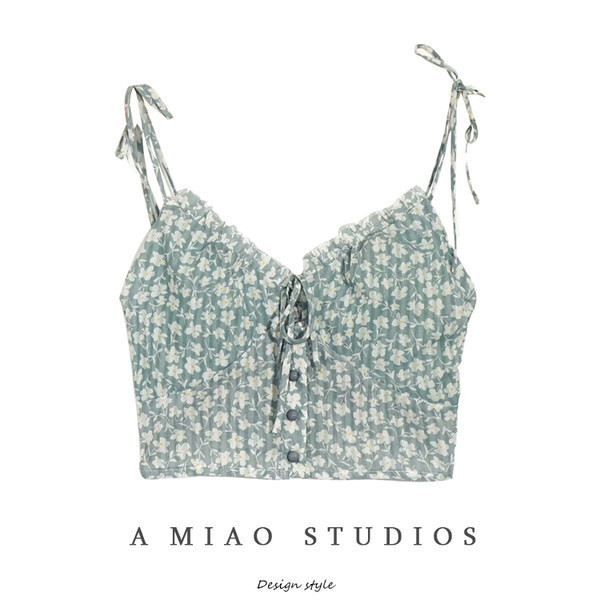 Sieviešu īsās krūšu kurpes ar ziedu motīviem un plānām lencītēm