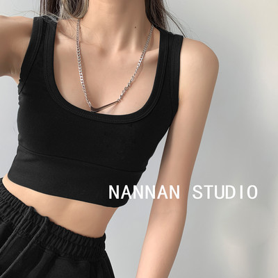 Dnevna ženska majica bez rukava sa širokim naramenicama