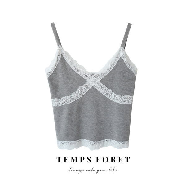 Pitsi ja V-kaelusega naiste topp