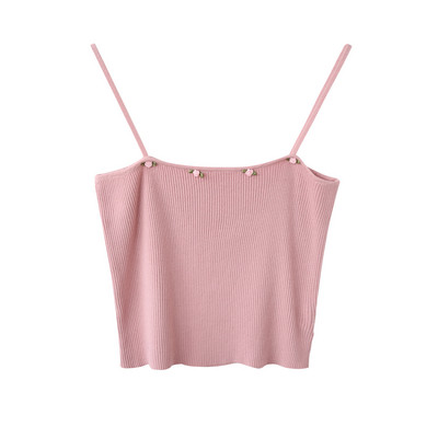 Naiste velvetist peenikeste rihmade ja lilledega topp