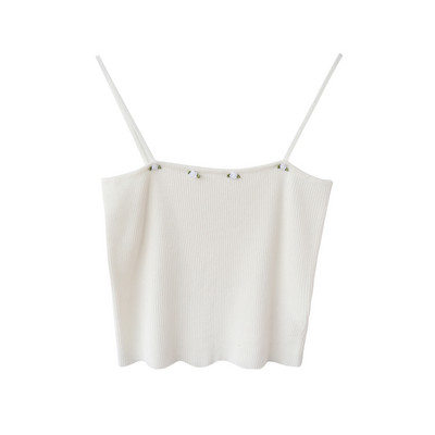 Naiste velvetist peenikeste rihmade ja lilledega topp