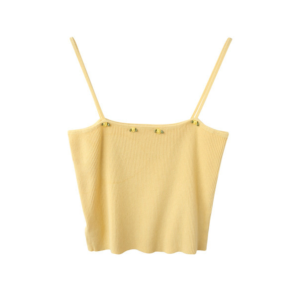 Naiste velvetist peenikeste rihmade ja lilledega topp