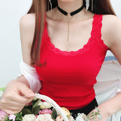 Liibuv naiste topp pitsiga