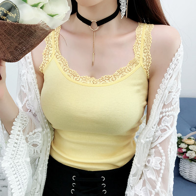 Liibuv naiste topp pitsiga