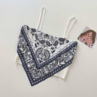 Uus mudel naiste asümmeetriline õhukeste rihmadega topp