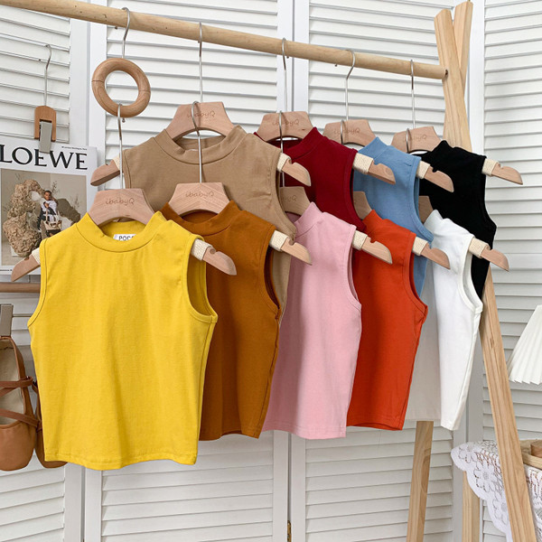 Γυναικεία αμάνικη μπλούζα casual με χαμηλό κολάρο πόλο - κλασικό μοντέλο