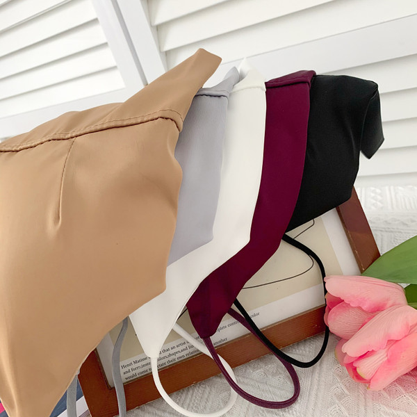 Moodne peenikeste rihmadega naiste topp – mitmes värvitoonis