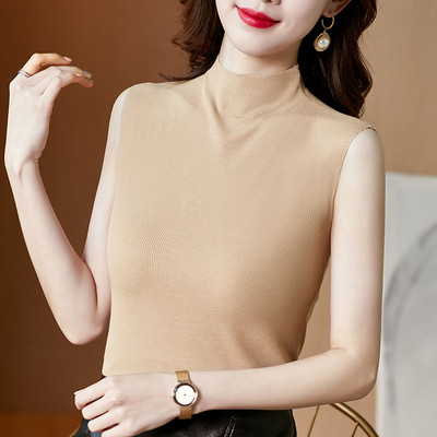 Γυναικείο καθημερινό αμάνικο μπλουζάκι με λεπτά τιραντάκια