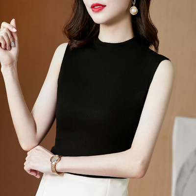 Γυναικείο καθημερινό αμάνικο μπλουζάκι με λεπτά τιραντάκια