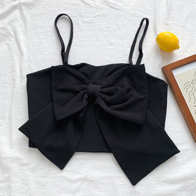 Μοντέρνο γυναικείο μπουστάκι με κορδέλα και τιραντάκια