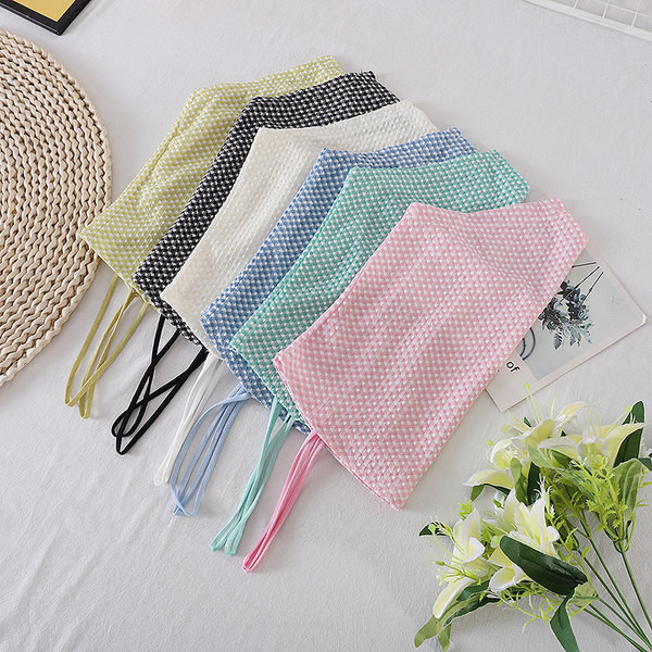 Κοντή γυναικεία αμάνικη μπλούζα με λεπτά τιραντάκια- διαφορετικά χρώματα