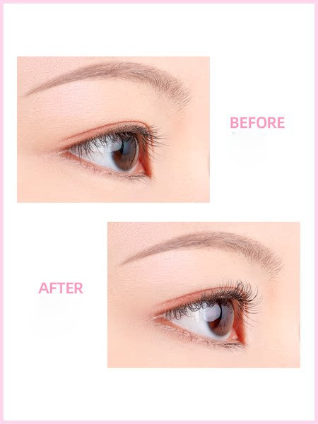 Μπικουτί βλεφαρίδων σε διάφορα χρώματα