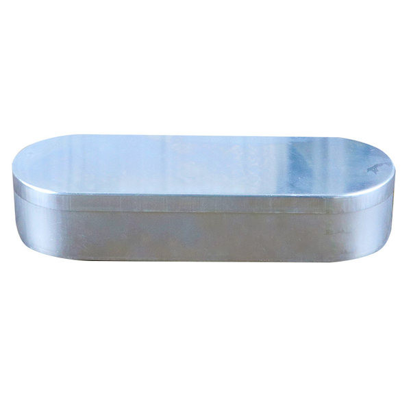 Aliuminio dėžutė, tinkanti kosmetikos priemonių valymui