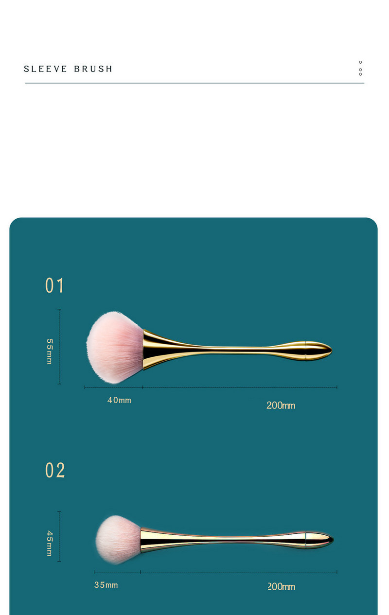 Γυναικείο σετ βούρτσες μακιγιάζ