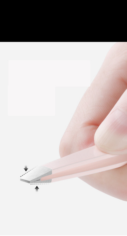 Σετ από 2 λαβίδες φρυδιών