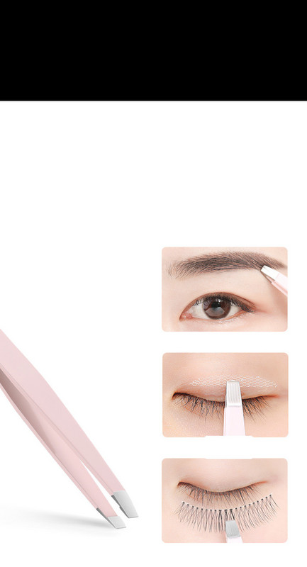 Σετ από 2 λαβίδες φρυδιών