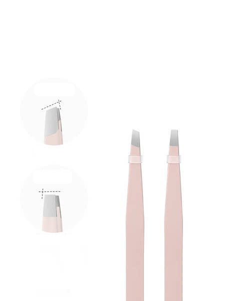 Σετ από 2 λαβίδες φρυδιών