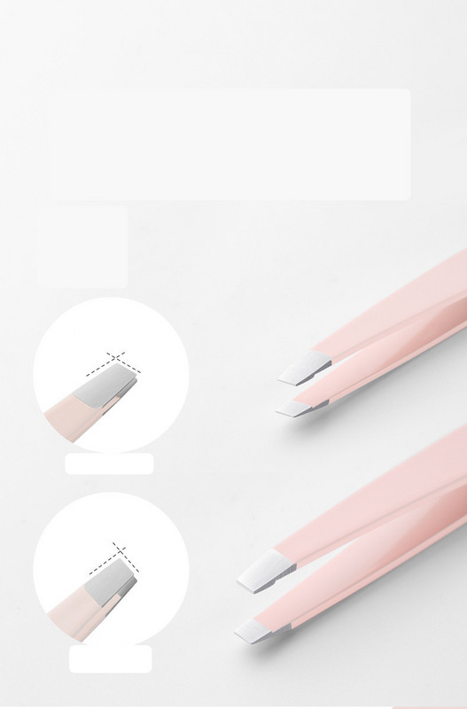 Σετ από 2 λαβίδες φρυδιών