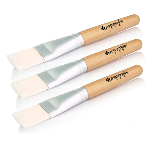 Σετ 3 βούρτσες κατάλληλες για εφαρμογή μάσκας προσώπου