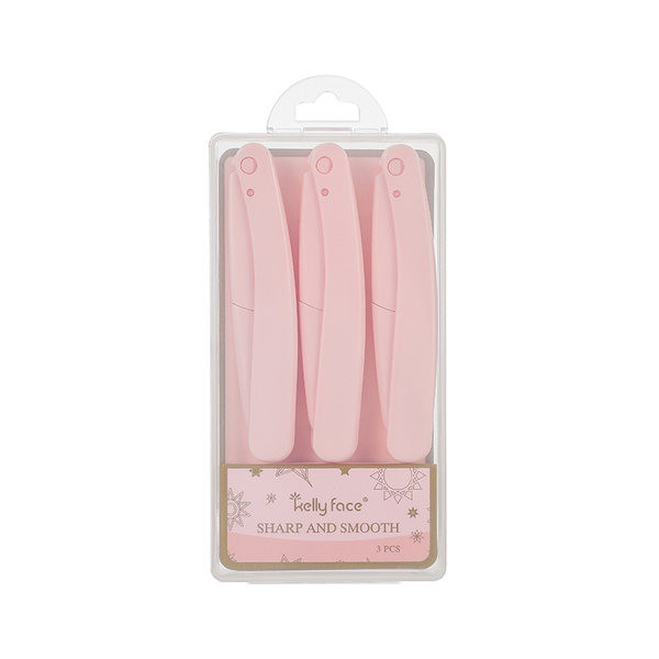 Σετ τριών πτυσσόμενων κοπτικών για τη διαμόρφωση των φρυδιών