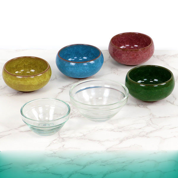 Dekoratyvinis dubuo eteriniam aliejui – trys modeliai