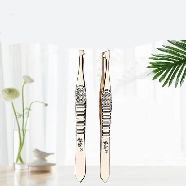 Λαβίδα από ανοξείδωτο ατσάλι κατάλληλο για τον καθαρισμό του προσώπου