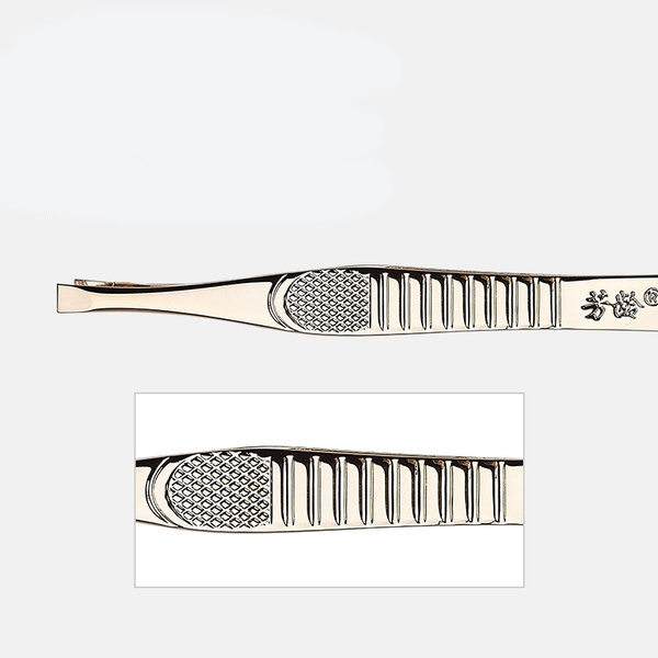 Λαβίδα από ανοξείδωτο ατσάλι κατάλληλο για τον καθαρισμό του προσώπου