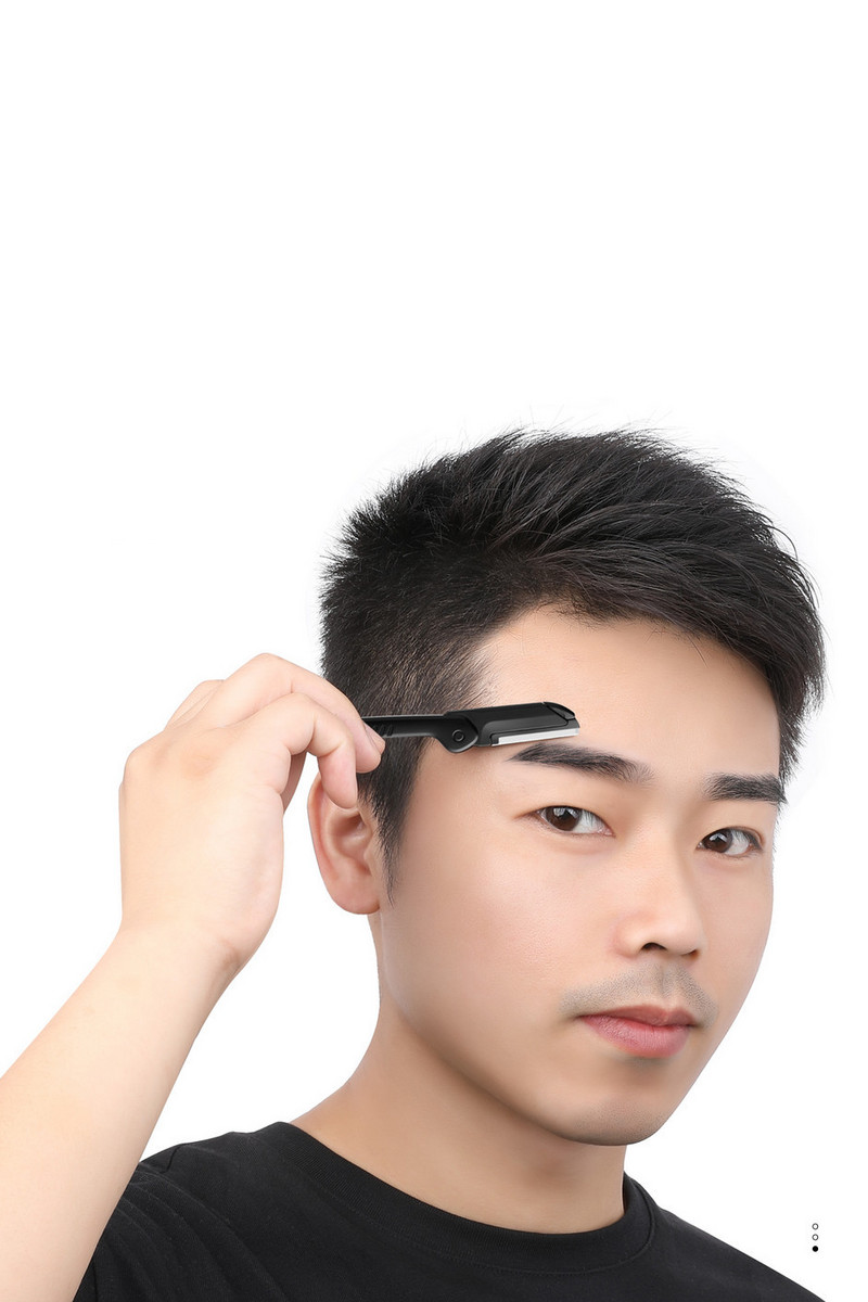 Vyriškas antakių kirptuvas 2 vnt