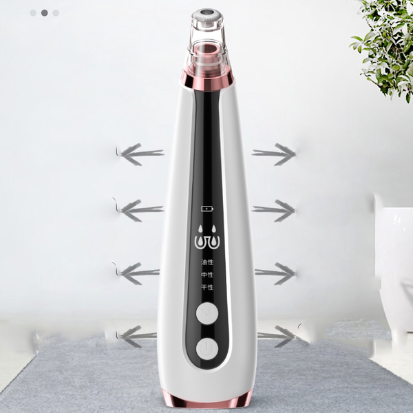 Συσκευή με κενό για τον καθαρισμό του προσώπου και των σπυρακιών