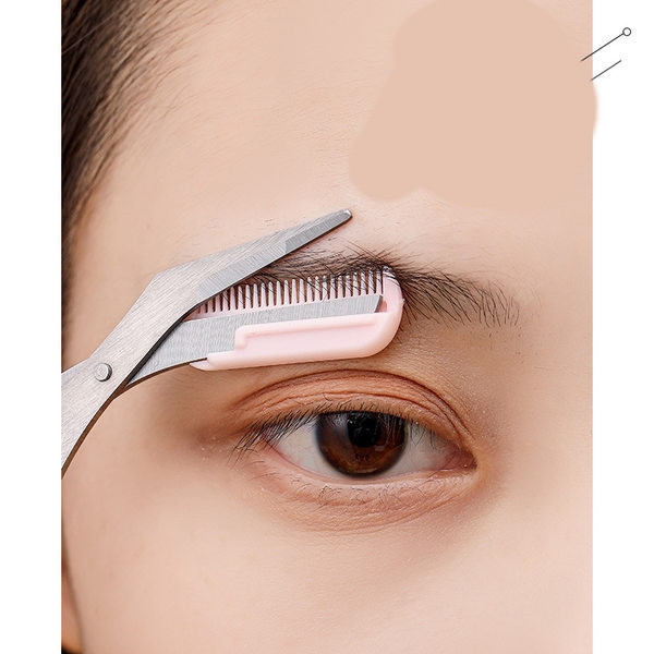 Εξάρτημα κοπής φρυδιών - ψαλίδι και χτένα