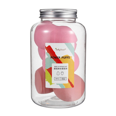 Viis meigiseent purgis - roosa/lilla ja roheline