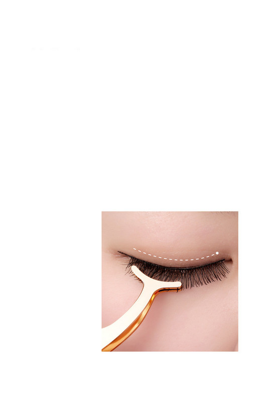 Пинсета за поставяне на изкуствени мигли