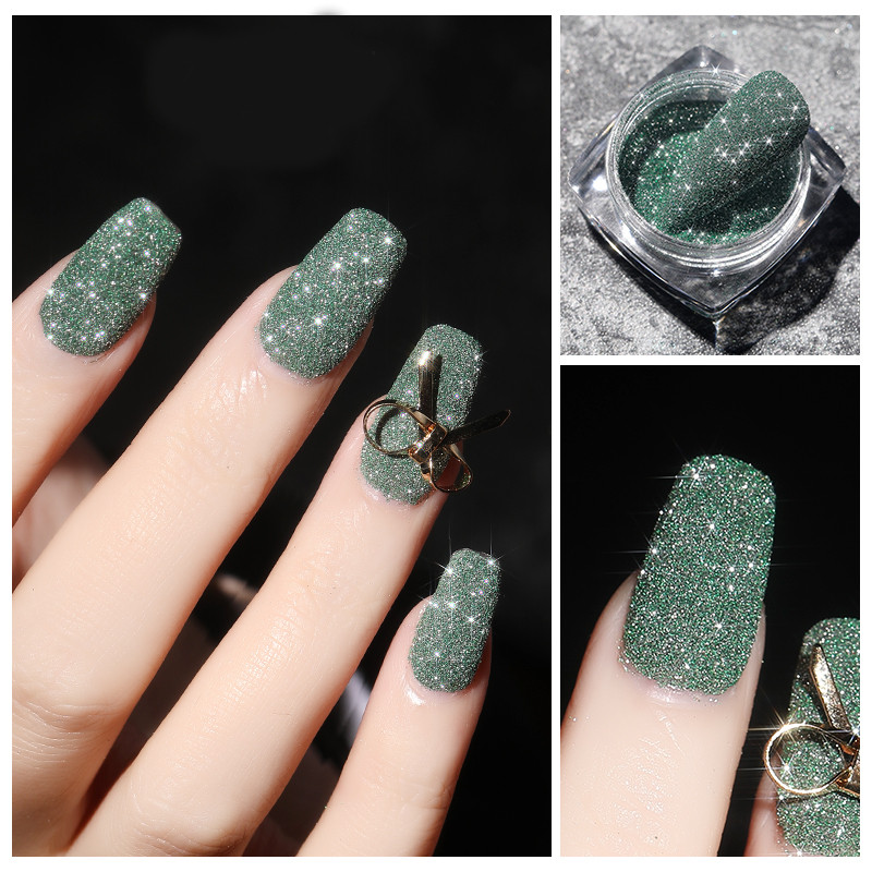 Pigment strălucitor pentru decorarea unghiilor